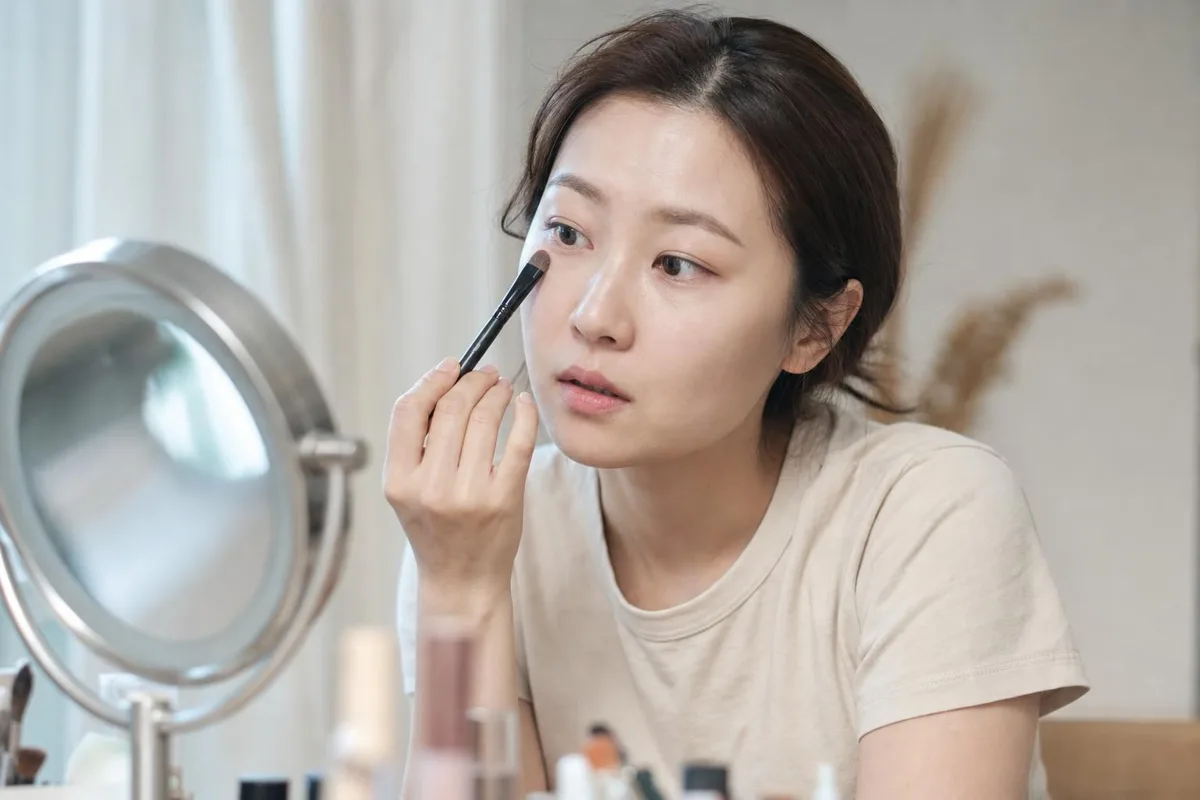 애교살 관련 이미지
