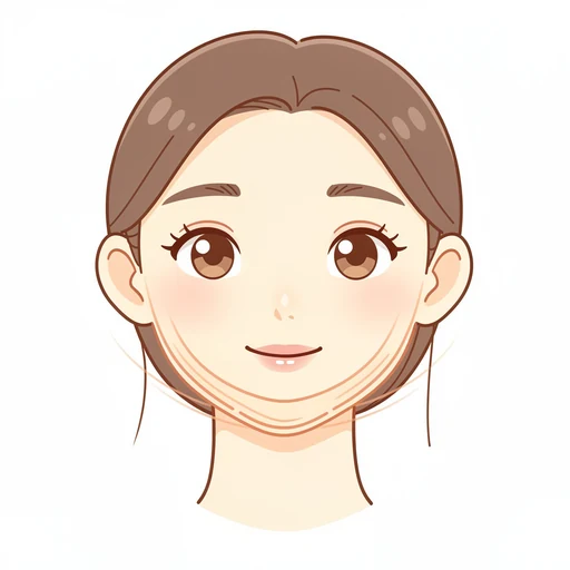 V라인 · 턱선
